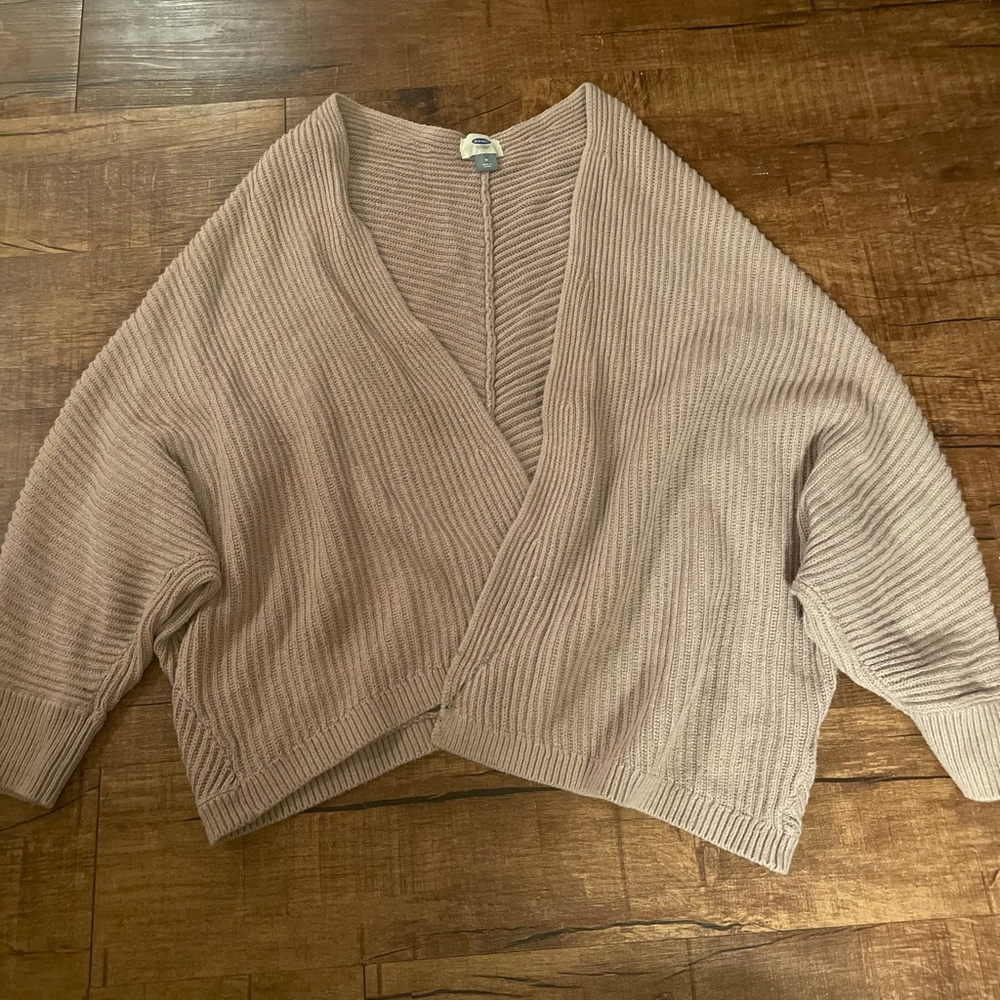 Tan cardigan